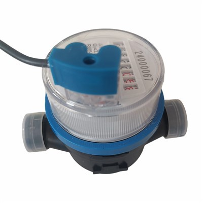 Mesurydd dŵr jet sengl amr plastig